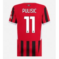 AC Milan Christian Pulisic #11 Hjemmedrakt Dame 2024-25 Kortermet